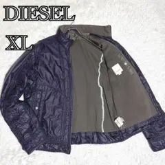DIESEL ディーゼル ナイロンジャケット パープル XL 短丈 Y2K
