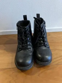 Hauck ジッパー付き ブラックブーツ