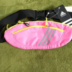 adidas ピンク ウエストポーチ X45777