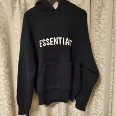 Essentials　ニット　パーカー　（L）