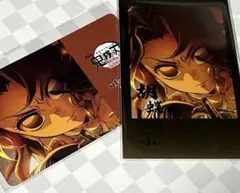 鬼滅の刃　胡蝶しのぶ　ヒロマ　お楽しみくじ　チェキ風プロマイド　ポイントカード