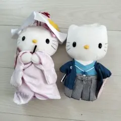 ハローキティ マクドナルド クルー ぬいぐるみ 2体セット - メルカリ