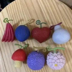 ワンピース　悪魔の実フィギュア ７点まとめ売り