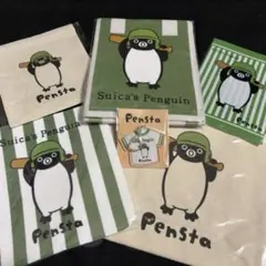 Suicaペンギン 魚沼産コシヒカリ 5個☆JR東日本 新潟限定缶 おまけ付き