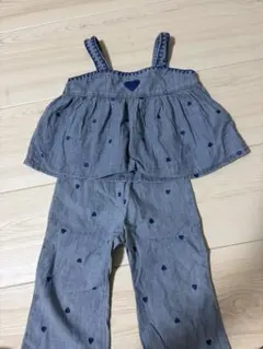 GAP ハート柄刺繍 キャミソール＆パンツ セットアップのサムネイル