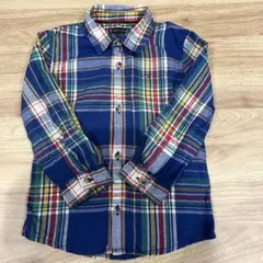 92 Tommy Hilfiger チェック柄長袖シャツ