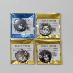 鬼滅の刃 柱稽古編 くじ引き缶バッジ 4種セット