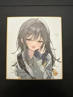 【希少品】むにんしき（むにらんど）直筆サイン 色紙　コミックマーケット c105 むにんしき（むにらんど）直筆サイン 色紙 フルセット c107 c105