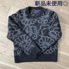 【新品】UNIQLO ユニクロ Marimekkoラムクルーネックセーター
