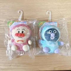 【新品未開封】もちふわマシュマロますこっとあかちゃんアンパンマン&ばいきんまん