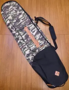 BURTONバートン スノーボード 155cm バッグ ケース 迷彩柄 スノボ