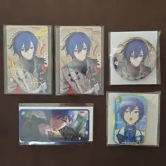 KAITO カード・バッジ 5点セット　箔押しあり