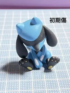 【ポケモン】おやすみフレンズ【リオル】フィギュア　ガチャ　傷あり