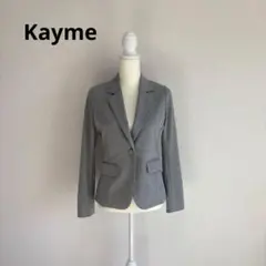 Kayme ケイミー ウォッシャブルテーラードジャケット kayme ケイミー 【コットン混】テーラードジャケット