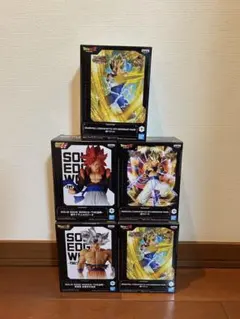 ドラゴンボール フィギュア 5体セット ゴジータ ベジット 孫悟空