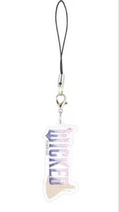 アクリル製モバイルストラップ