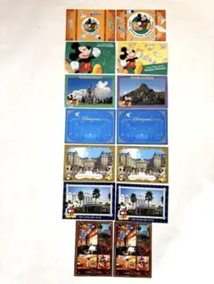 東京ディズニーリゾート ポストカード 14枚セット
