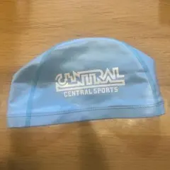 CENTRAL SPORTS 水泳帽 Lサイズ 水色