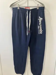 Abercrombie & Fitch アバクロ　ジョガーパンツ　ネイビー