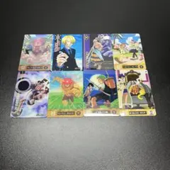 【希少】ワンピース 海賊王 グミカード 8枚セット まとめ売り