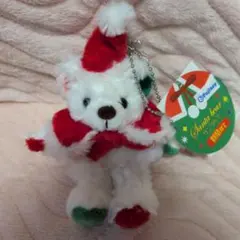 ご当地ベア　サンタベアマスコットサイズ