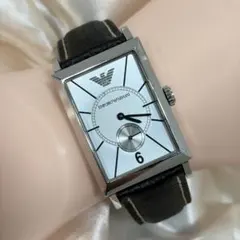 ✨美品◆Emporio Armani メンズ 腕時計 スクエア 時計　エンポリのサムネイル