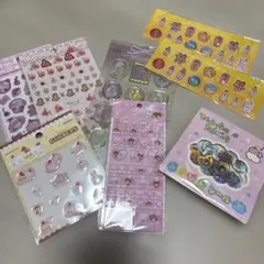 サンリオ ゴンチャ ステッカー まとめ売り　非売品　タイル　おはじき