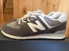 新品未使用 New Balance W574GS グレー 23cm - メルカリ