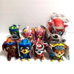 パウ・パトロール ザ・マイティ・ムービー　8点セット　ぬいぐるみ