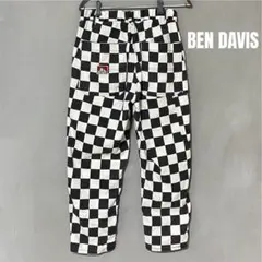 BEN DAVIS ベンデイビス　チェッカー 柄 ワークパンツ　ペインターパンツ