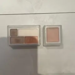 無印良品 アイシャドウパレット2個セット