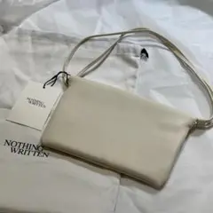 未使用級 NOTHING WRITTEN ショルダーバッグ レザー 巾着 - メルカリ