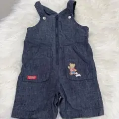 familiar デニムオーバーオール 90サイズ