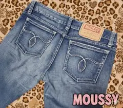 MOUSSY　マウジー　スキニーデニム　美脚デニム　25　Y2K　平成ギャル