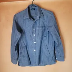 KAVU デニムブルー 長袖シャツのサムネイル