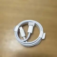 Apple Lightning to USB-C ケーブル 1m ホワイト