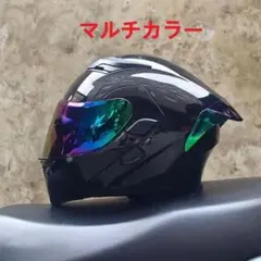 オージーケーF F-R3ブラック フルフェイスヘルメット ミラーシールド