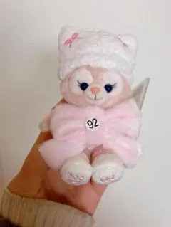 香港ディズニー　リーナベル　ぬいぐるみキーホルダー　冬限定