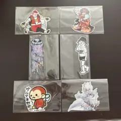 キャラクター ステッカーセット 6枚