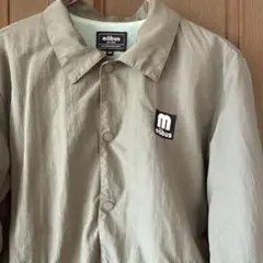 美品 möbus ナイロン裏起毛ジャケット 160 カーキ ジャンバー