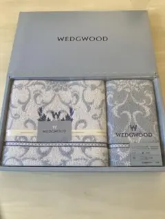 WEDGWOOD フェイスタオル・ウォッシュタオルセット