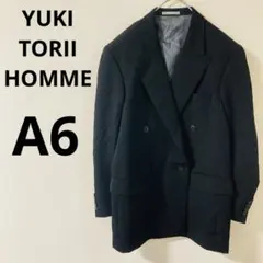 YUKI TORII HOMME テーラードジャケット　【A6】 ウール100%