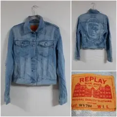 Replay リプレイ　加工Gジャン　チェゲバラ　WV704 L