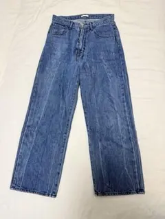 LIDNM VINTAGE SLUB STRAIGHT DENIM Sサイズ