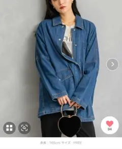 美品YENN LT DENIM COAT デニムジャケットのサムネイル
