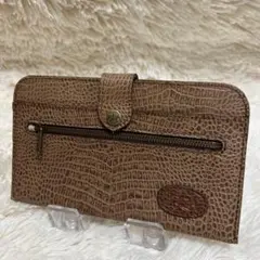 極美品✨IBIZA マルチケース　　小銭入れ　お札　クロコ型押し