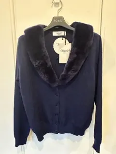 Blugirl BLUMARINE ブルマリン正規品　ファー襟 新品 42のサムネイル