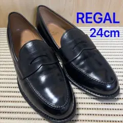 REGAL 24cm コインローファー 黒 3143 リーガル