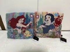 特価 ディズニー プリンセス ゴブラン織りクッション 2アリエル 白雪姫