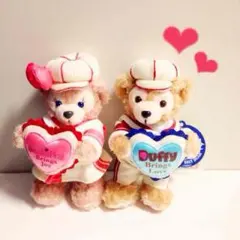 新品♡2011♡バレンタイン♡ダッフィー シェリーメイ♡ぬいば